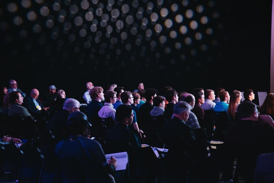 Keynote speaker sharing insights